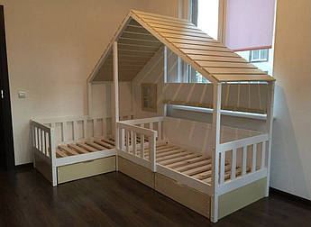 Ліжко дерев'яне Сільвія3-люкс