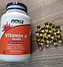 Вітамін А NOW Vitamin A 25,000 250 IU гел капс, фото 8