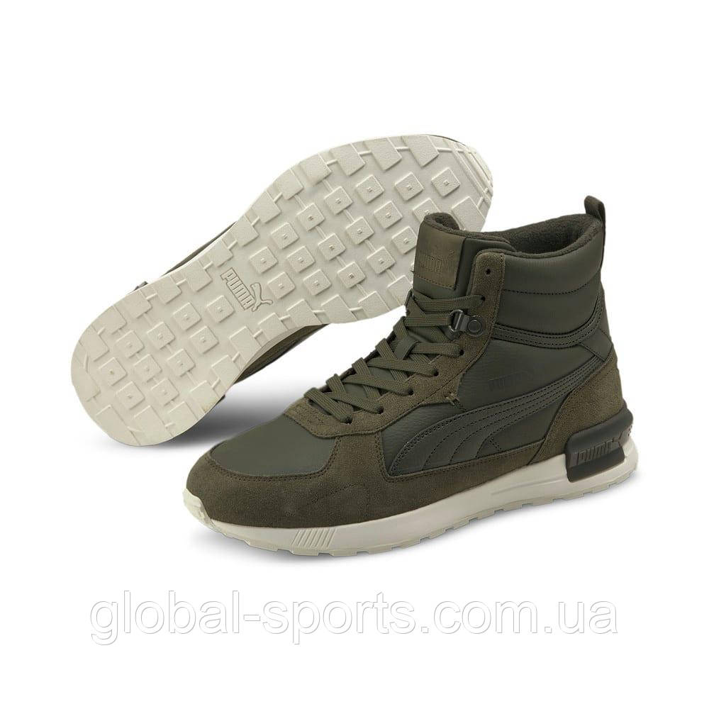 Мужские зимние кроссовки Puma Graviton Mid (Артикул:38320402)