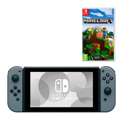Nabor Konsol Nintendo Switch Hac 001 01 Grey 32gb Igra Minecraft Russkaya Ozvuchka Nintendo Switch Cena Grn Prom Ua Id