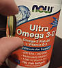 Омега 3 NOW Ultra Omega 3-D 180 гел капс, фото 4