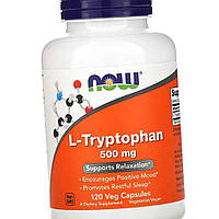 Л-триптофан NOW Foods L-Tryptophan 500 mg 120 капсул