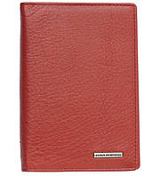 Обложка для паспорта кожаная Tony Perotti Newcontatto 3550 rosso/красная