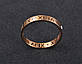 Жіноче кільце позолочене "Рим", р. 16.5, 19, фото 3