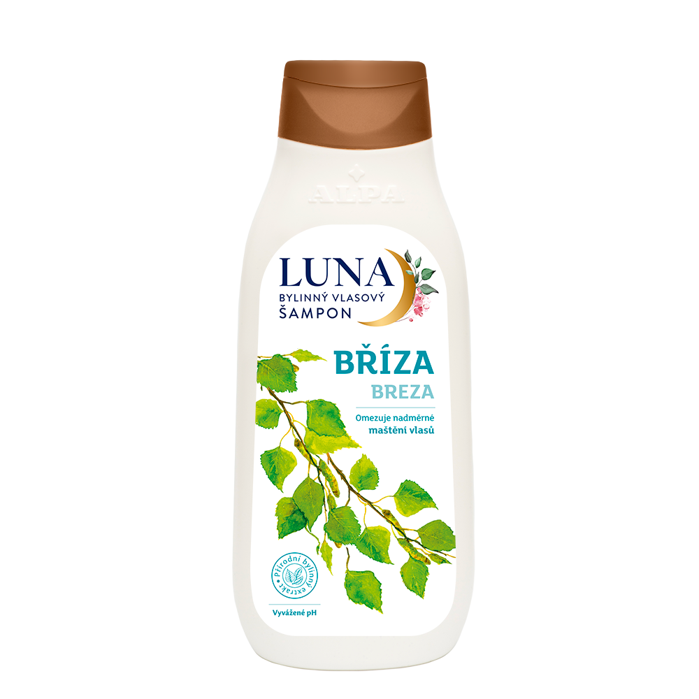 Шампунь проти жирного волосся Alpa Luna Briza 430 мл (З березовим екстрактом)