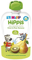 Пюре Hippis груша-банан-ківі 100г пауч Hipp