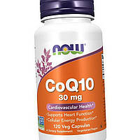 Коензим Q10 Now Foods CoQ10 30 мг 120 капсул Коензим