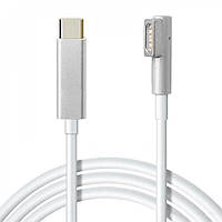 Кабель DK 170см (45w-87w) Type-C / USB-C на MagSafe для Apple MacBook (silver)