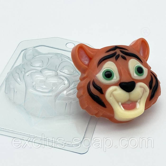 Тигр мультяшна мордочка, фото 1