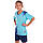 Дитяча футбольна форма для хлопчиків і дівчаток SP Sport D8833B м'ятний, фото 4