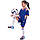 Дитяча футбольна форма для хлопчиків і дівчаток SP Sport D8833B синій, фото 8