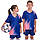 Дитяча футбольна форма для хлопчиків і дівчаток SP Sport D8833B рожевий, фото 3