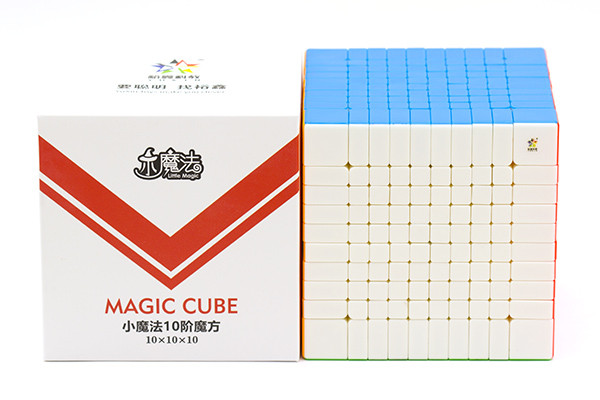 Yuxin Little Magic 10x10 | Кубик Рубіка 10х10 Юксин без наліпок