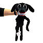 М'яка іграшка Картун Дог «Kinder Toys» Cartoon Dog Мультяшная Собака чорний 33*12*15 см (00216-02), фото 3