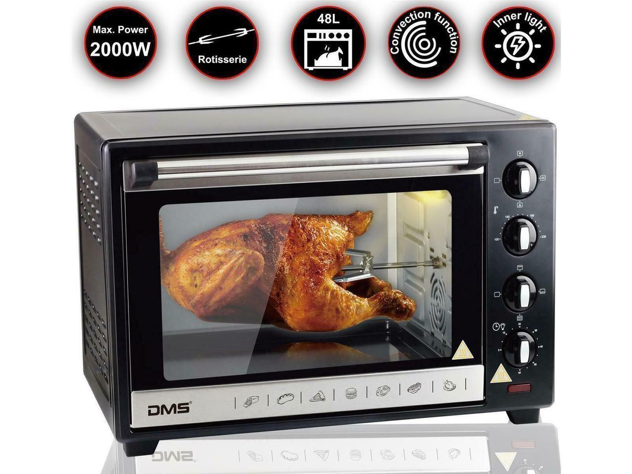 ДУХОВКА ЕЛЕКТРИЧНА ПЕЧЬ DMS OKR-48D 2000 ВТ 48 Л GERMANY