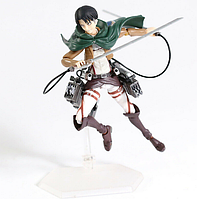 Коллекционная фигурка Леви Аккерман Атака на титанов Figma ABC Attack on Titan 14 cm