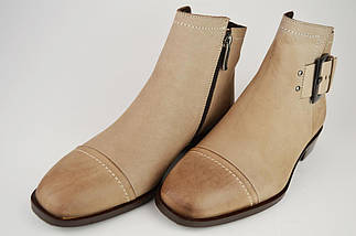 Черевики жіночі Marco 2011 36 Бежеві шкіра, фото 4