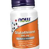 Глутатіон Now Foods Glutathione 250 mg 60  вег капс, фото 3