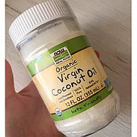 Кокосове масло NOW Foods Organic Virgin Coconut Oil 591 мл