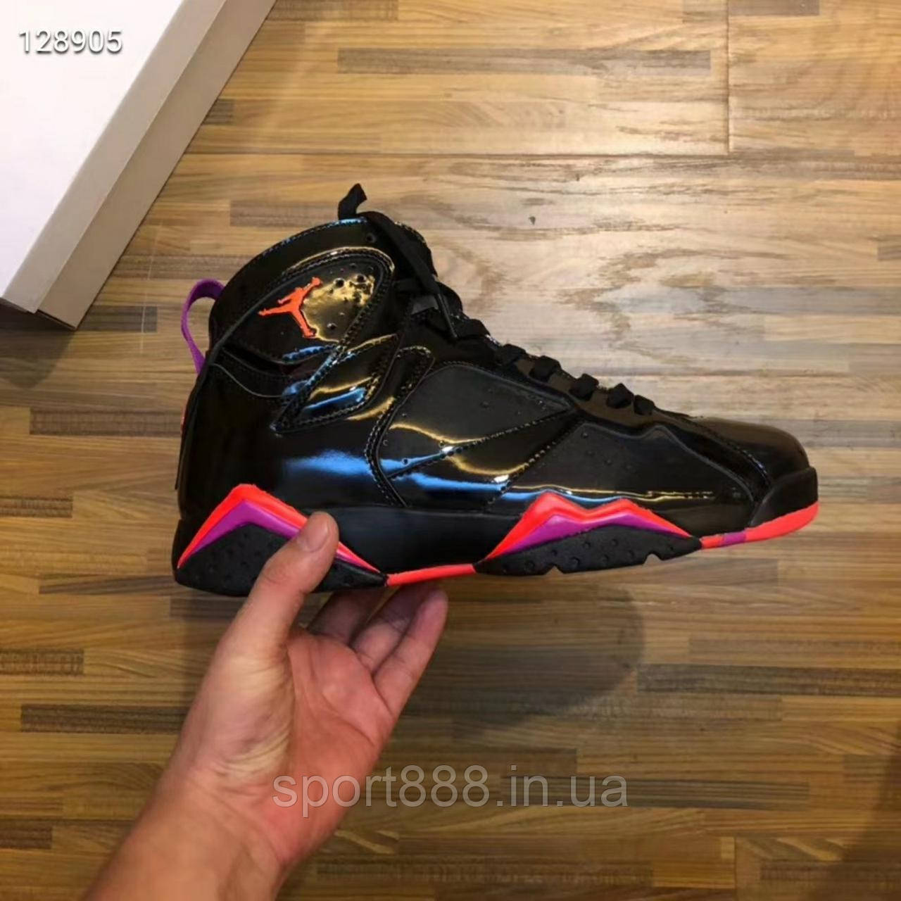 Купить Джордан 7 Air Jordan мужские кроссовки лаковые кожаные, цена ...