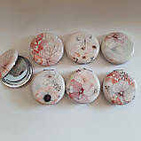 Дзеркало косметичне кишенькове кругле, фото 2