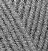 Нитки пряжа для вязания полушерсть SUPERLANA MAXI Суперлана Макси от ALIZE Ализе № 87 - вугільно-сірий