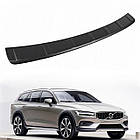 Пластикова накладка на задній бампер для Volvo V60 / V60 Cross Country 7.2018+