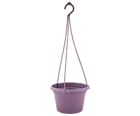Вазон "Глорія" з підвіскою 20*13 см (фіолетовий)
