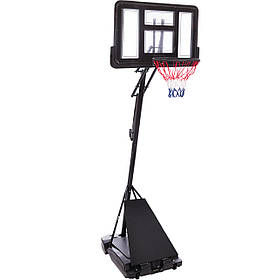 Стійка баскетбольна мобільна зі щитом TOP Zelart S520