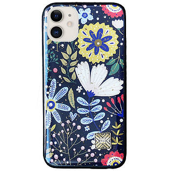 Чохол Epoxy Case для Apple iPhone 11 Flowers