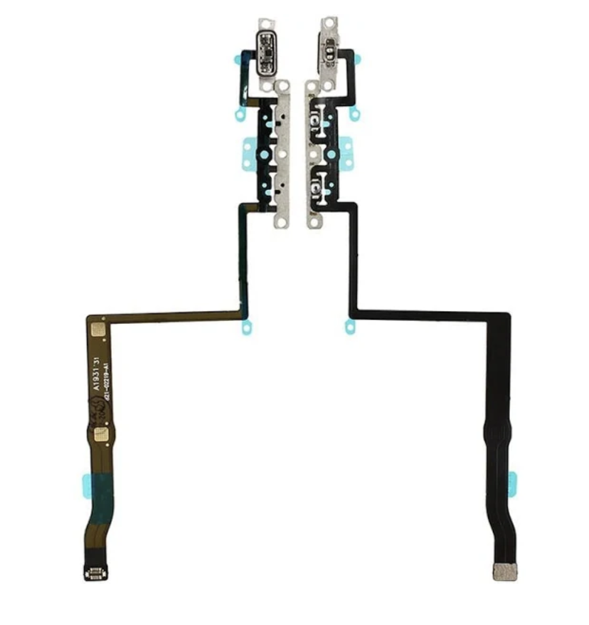 Шлейф для iPhone 11 Pro, з кнопками регулювання гучності і перемикач віброрежиму, оригінал (Китай), фото 1