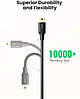 Кабель зарядний Ugreen Mini USB to USB 2.0 1.5 M Black (US132), фото 7