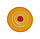 Круг полірувальний мусліновий жовтий d — 100 мм. 50 шарів, фото 2
