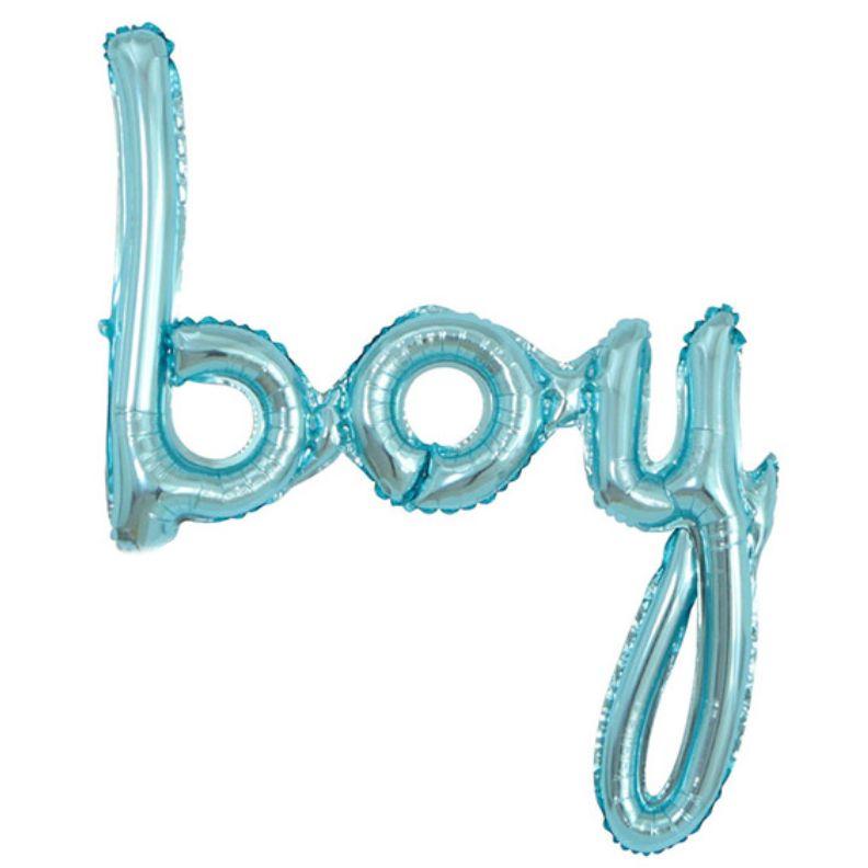 Фольгований напис "Boy" 70 см