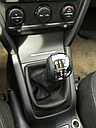 Ручка кпп з чохлом лаштунки 5 ступенів Skoda Octavia A5 2004-2012 р.в. чорна хром 1Z0711141, фото 9