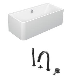 Ванна акрилова з панеллю 1800x800 Duravit P3 Comforts Німеччина