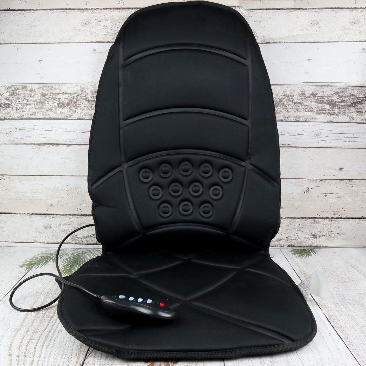 Массажер накидка на сидение Massage seat topper, Массажная электрическая накидка на кресло авто (Живые фото) - фото 2 - id-p1497865656