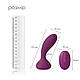 Масажер передміхурової залози та вібратор g із дистанційним контролем Сваком Джулі Фіолет, фото 7
