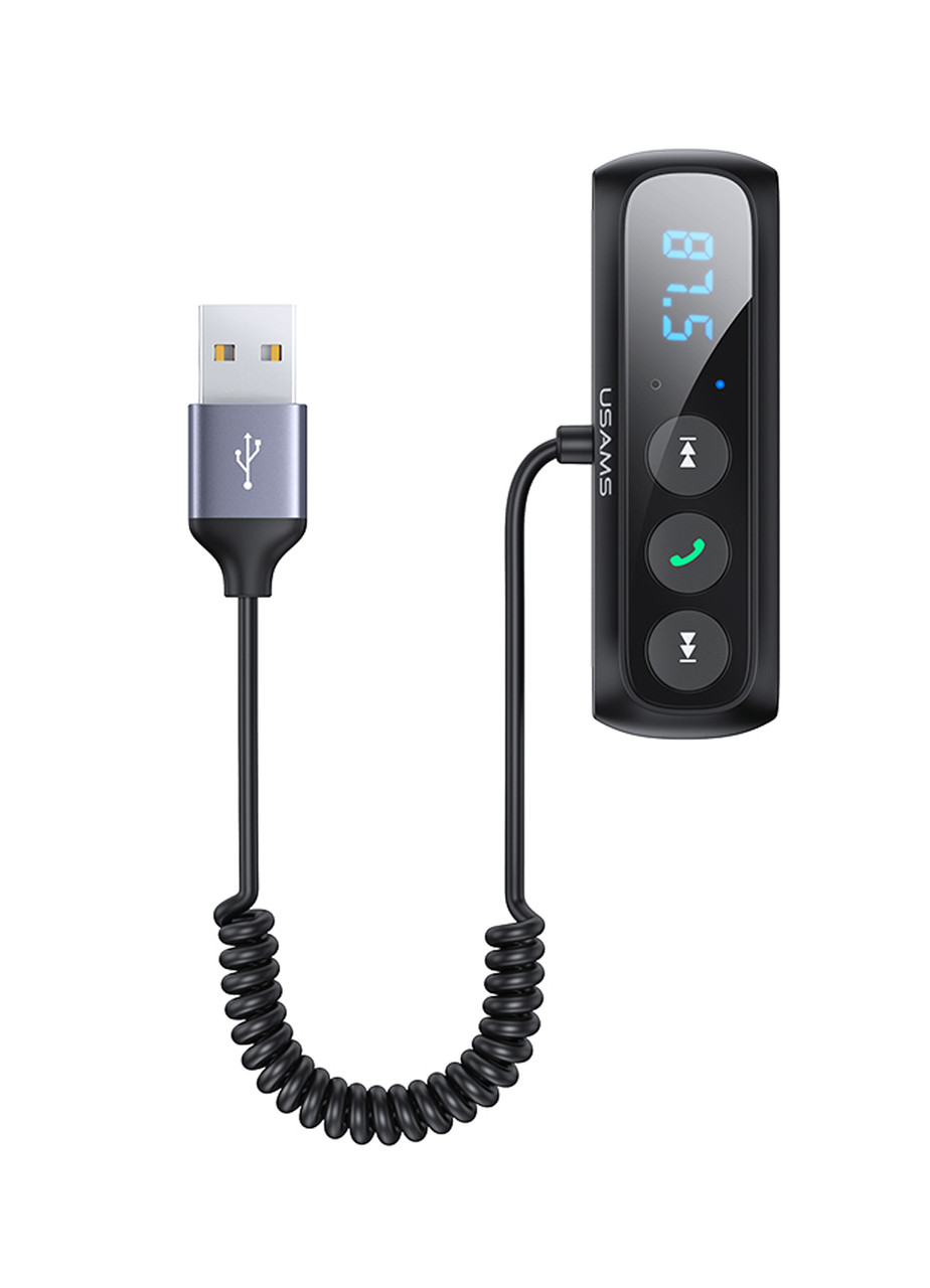 Bluetooth ресивер Usams US-SJ503 USB Wireless Чорний/ Сірий (SJ503JSQ01)