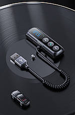 Bluetooth ресивер Usams US-SJ503 USB Wireless Чорний/ Сірий (SJ503JSQ01), фото 2