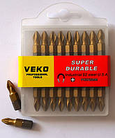 Біти для шуруповерта VEKO PH2*25MM TITANIUM (20 шт. в упаковці)