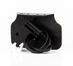 Ліхтар габаритний Fristom FT-019 Z+K LED жовтий на кронштейні з проводом, фото 4