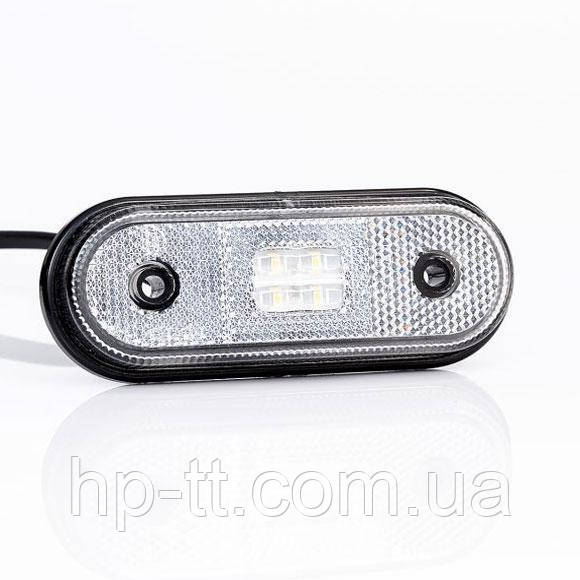 Ліхтар габаритний Fristom FT-020 B LED білий з проводом