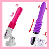 Секс машина фаллоимитатор на присоске, мини машина для секса, интимные товары для женщин, фото 2