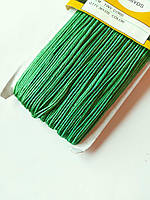 Сутажный шнур Сутаж 3 мм зелений