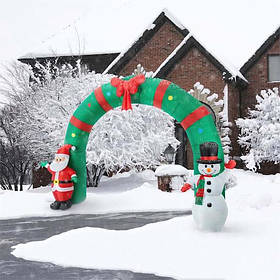 Новорічна арка Merry Welcome 250см LED ворота OneConcept Німеччина