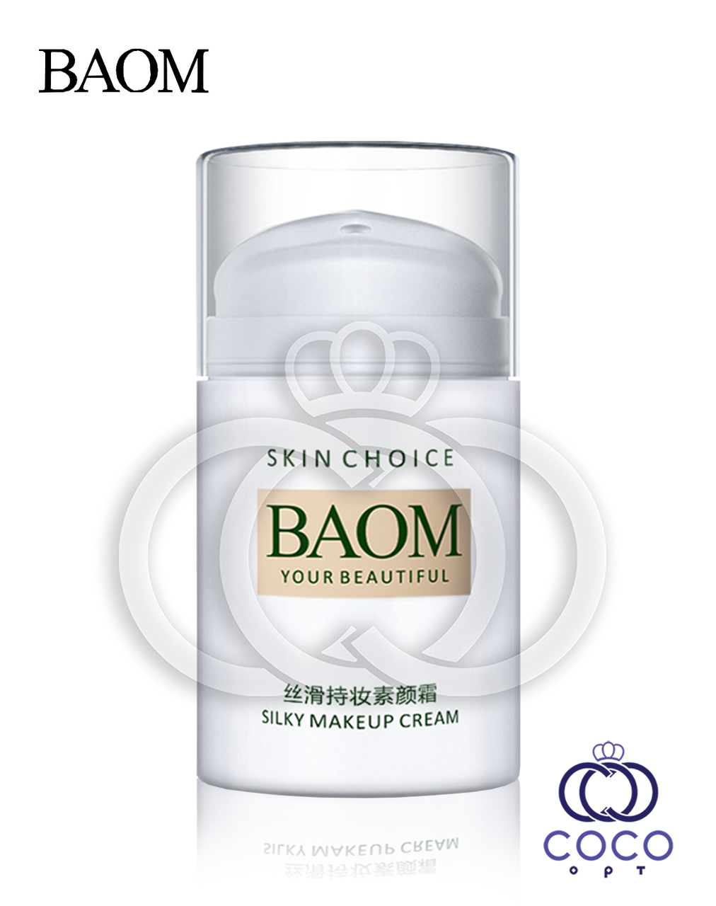 Вирівнювальна база під макіяж Baom Extract Silky Makeup Cream 50 г, фото 1