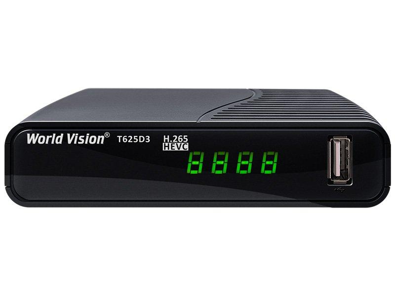 Т2 ресивер World Vision T625D3 Internet + Wi-Fi адаптер 5dBi - фото 3 - id-p1328294289