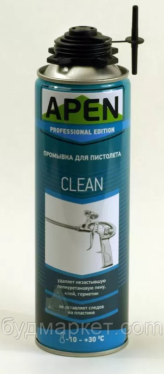 Очищувач монтажної піни APEN Clean, 440 мл