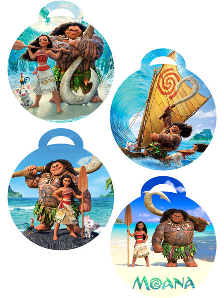 Медальки/медаль Моана картонні тематичні -малотиражні-